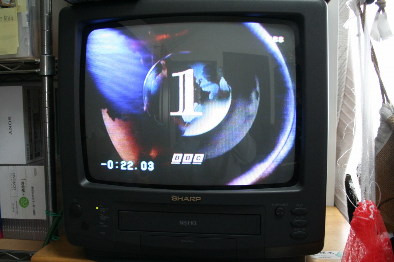 PAL方式 VHSビデオデッキ TV付 ( SHARP VH-3700H) 修理作業メモ